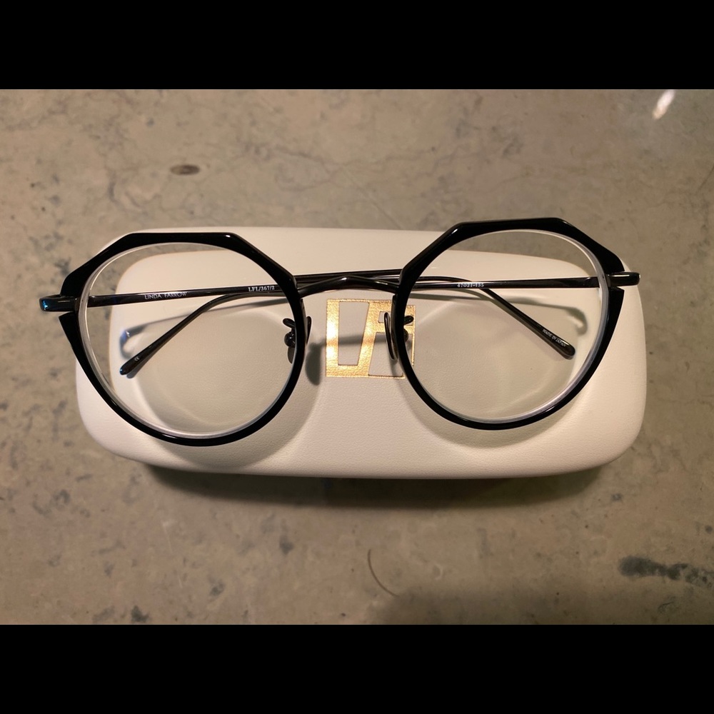 Linda Farrow titanium optical frame (Frame Only)
